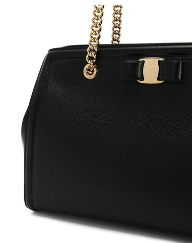 Salvatore Ferragamo Leather Shoulder Bag
