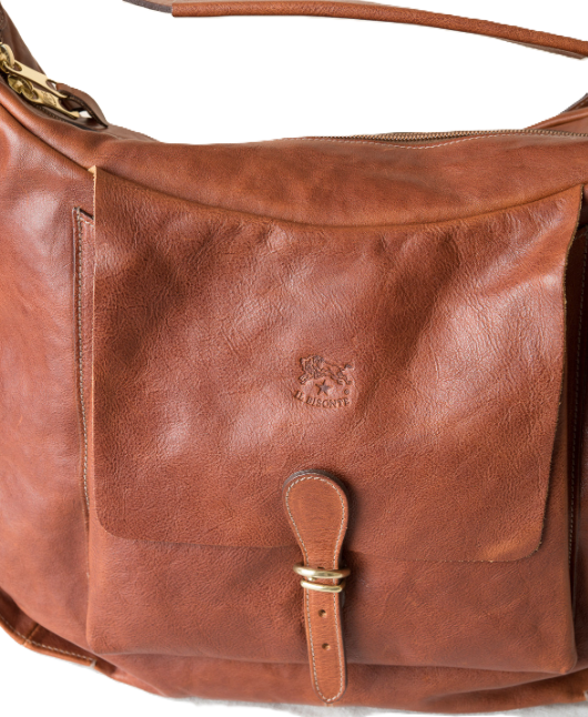 Thumbnail: Il Bistone Scaven Leather Bag