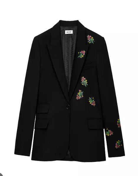 Zadig Voltaire Venus Flower Blazer