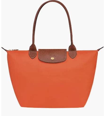 Longchamp Le Pilage Orange Karge Tote Bag