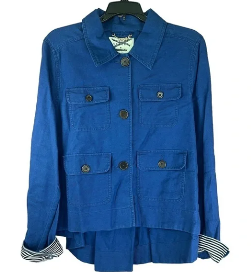 Thumbnail: KATE SPADE Broome Street Linen Blend Jacket