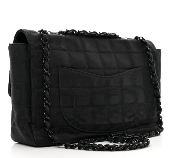 CHANEL Nylon Medium Travel Flap