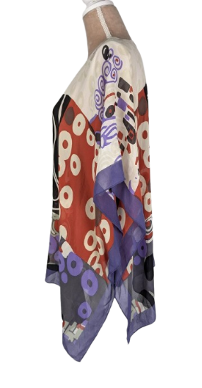 Thumbnail: Metropolitan Museum of Art Silk Art Sheer Poncho