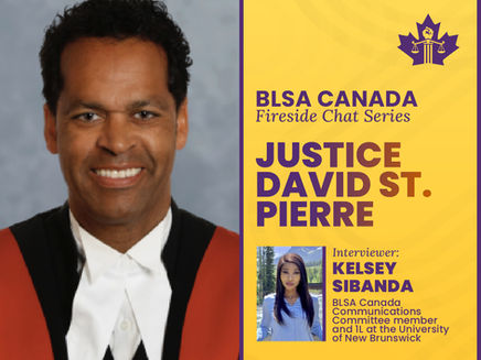 Fireside Chat with Justice St. Pierre