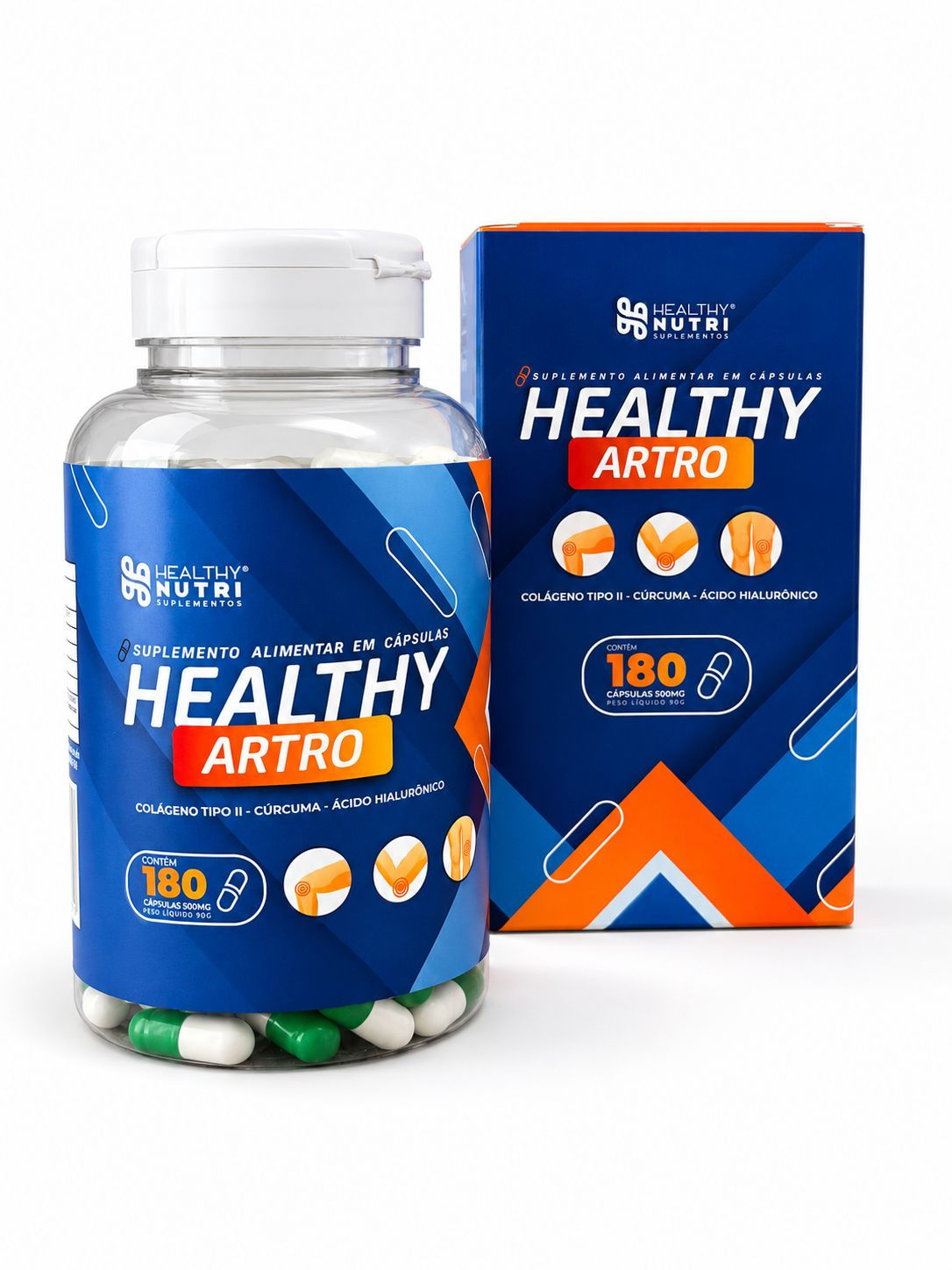 ARTRO - 180 Capsulas - Suporte para suas Articulações