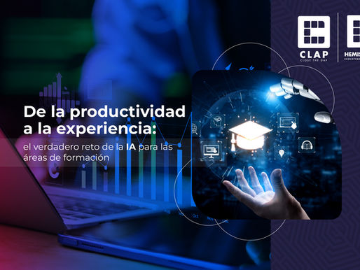 De la productividad a la experiencia: el verdadero reto de la IA para las áreas de formación