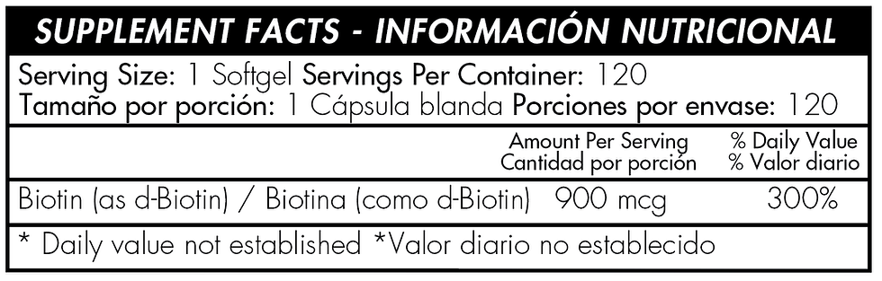 Biotin 900 mcg Healthy America