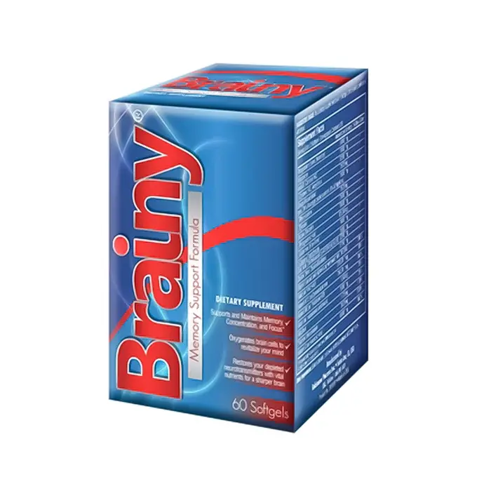 Brainy 60 softgels  Healthy America