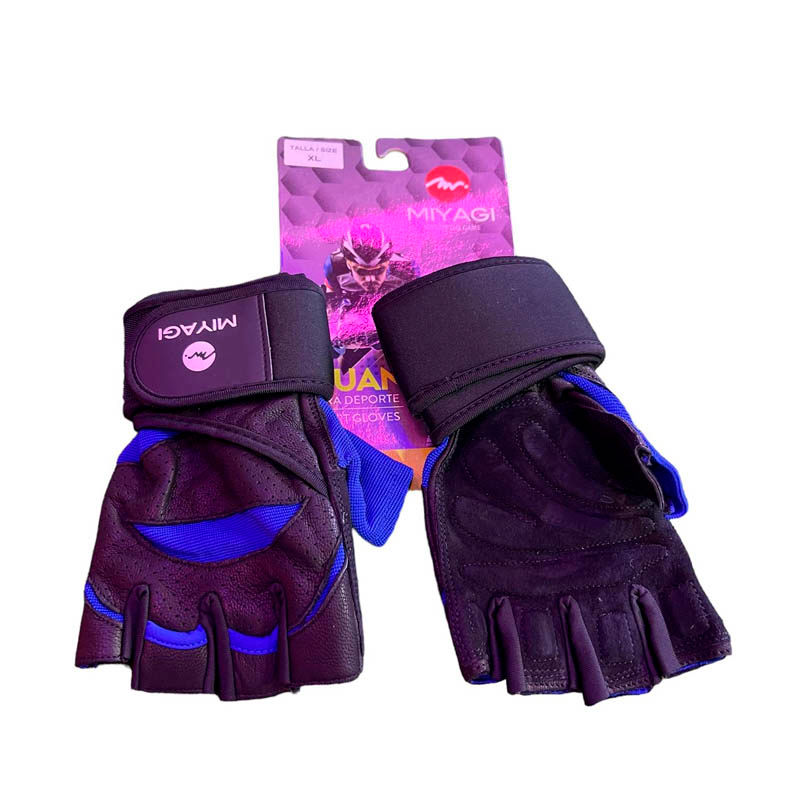 Guantes Cuero Muñequera Miyagi