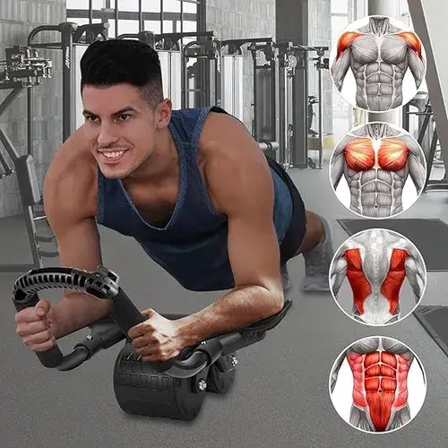Miniatura: Rodillo abdominal con soporte en codos