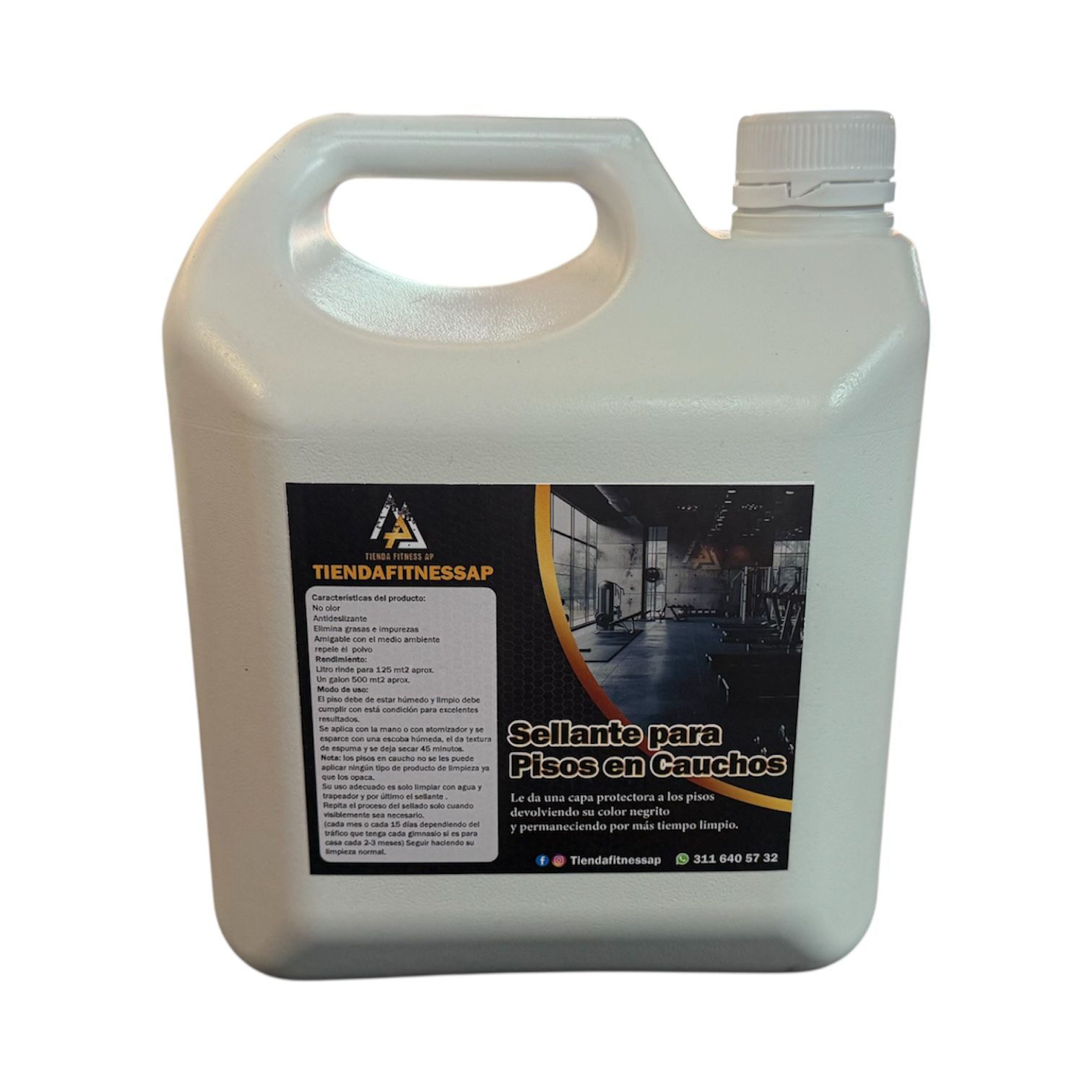 sellante de piso en caucho