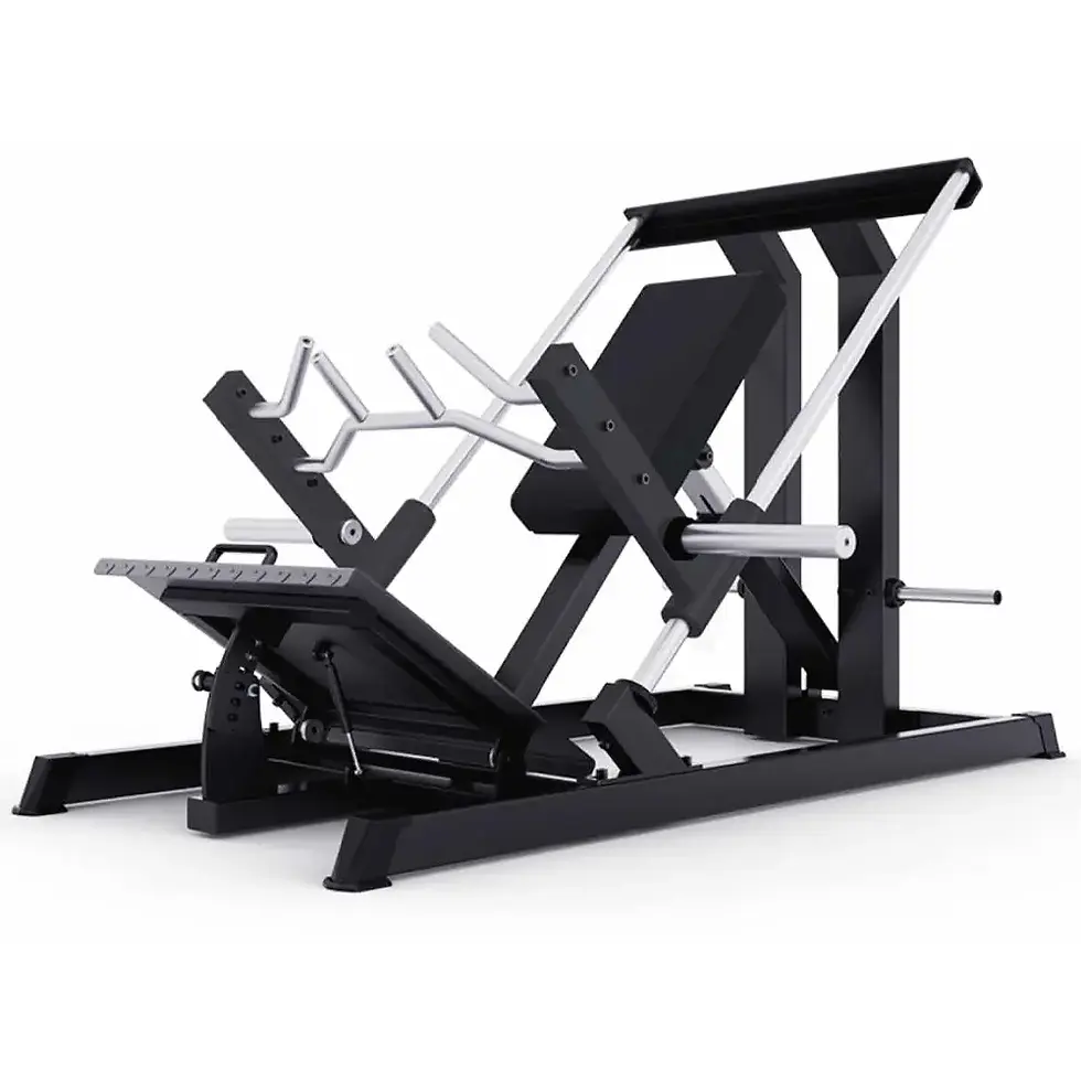 Remo lineal inclinado carga con discos profesional Movifit