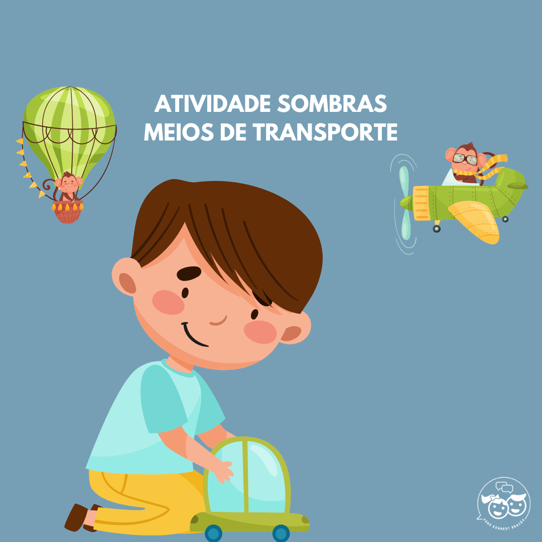 Atividade sombras: Transportes