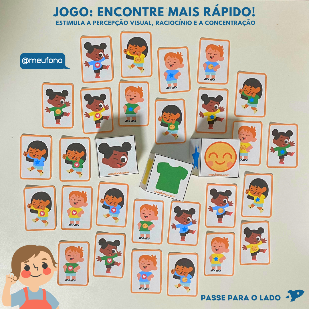 Jogo: Encontre mais rápido!