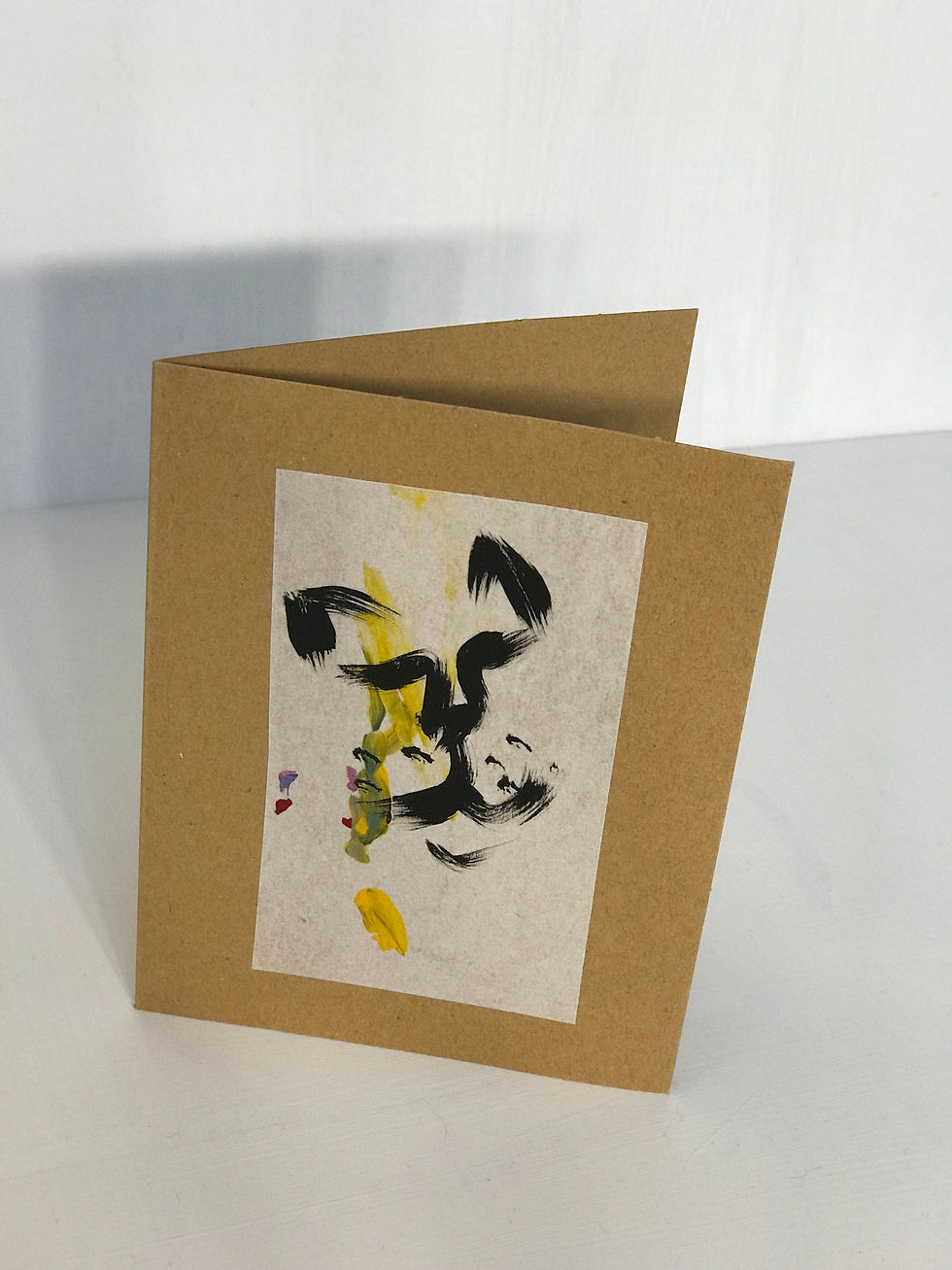 Thumbnail: Cat-Hi Handmade Greeting Card