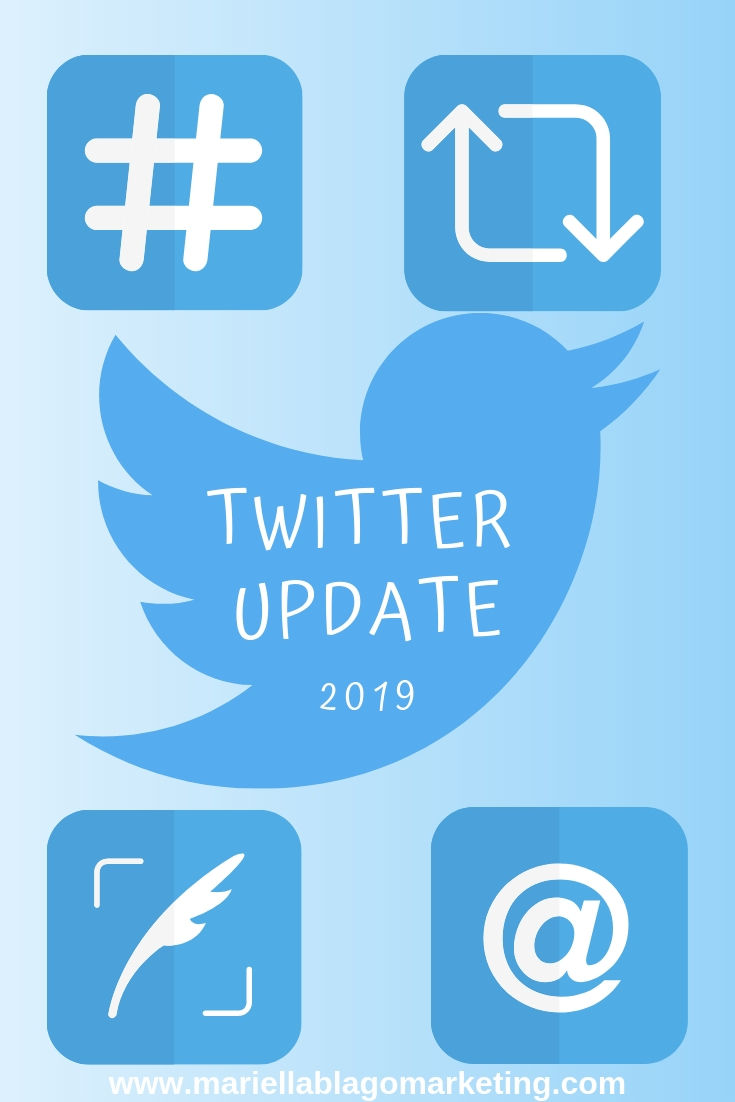 Twitter update 2019