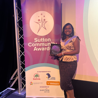 Bharathy Seralathan at Sutton Community Awards Ceremony 2024