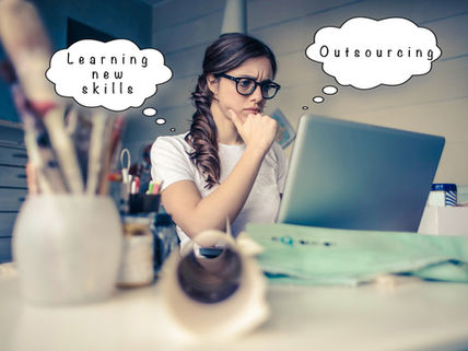 Learning New Skills vs. Outsourcing in Business