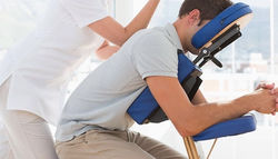 chair massage for back relief