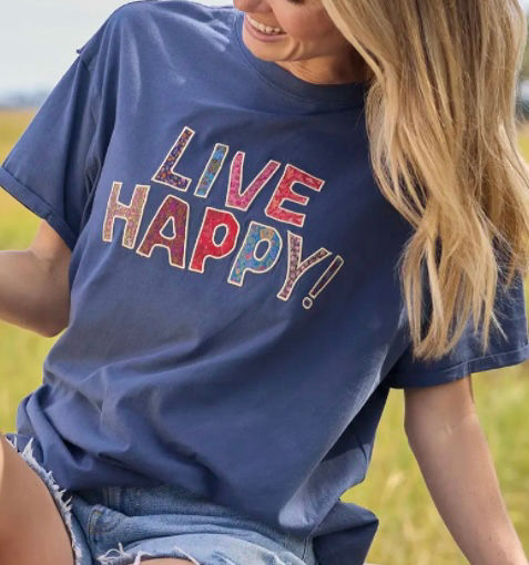 Live Happy T Shirt