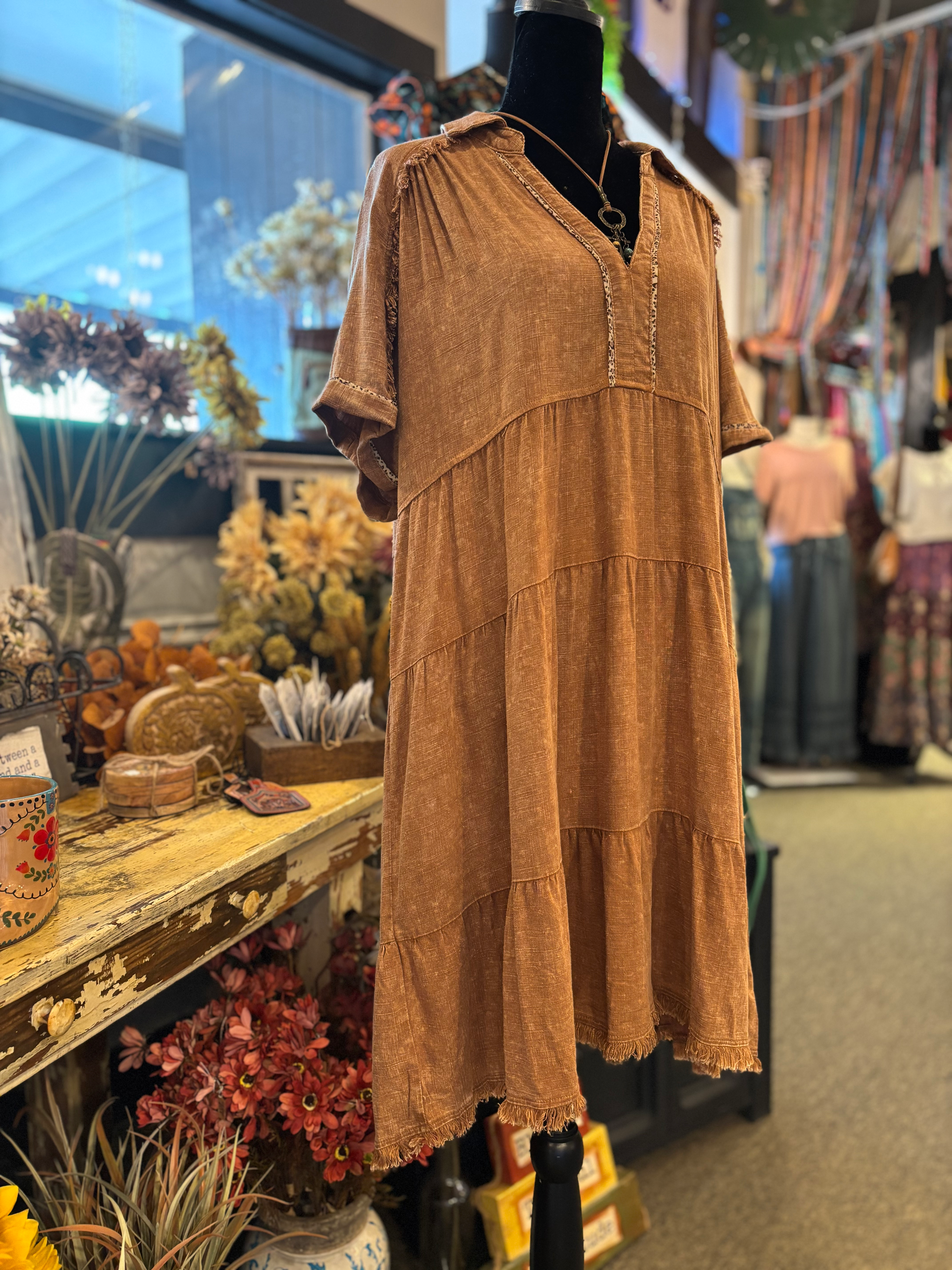 Betsy’s  Buckskin Dress