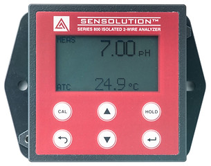 astles sensolution ph800 ph ise orp analyser transmitter 500/0080