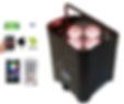IP65 Wireless Battery Par 12X18W