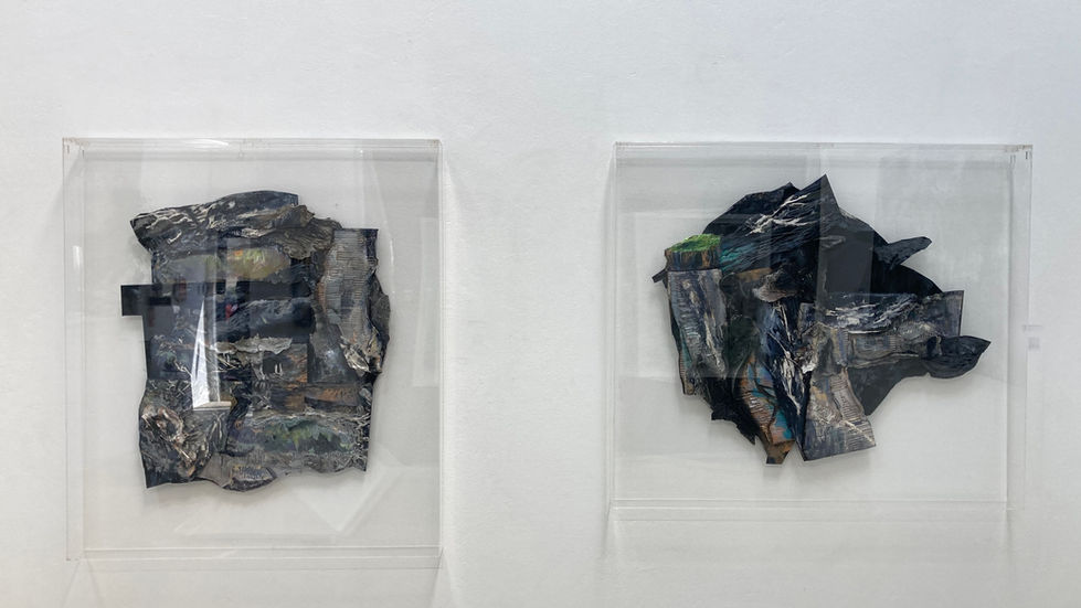 Perspex boxes, Sail sail away and Up there is a green patch.jpg