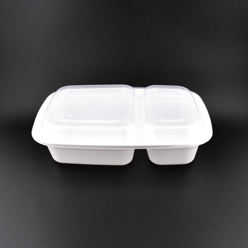 32oz Rectangular 2/COMP.CONTAINER (150 Set)