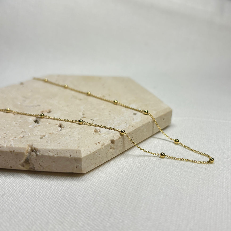 Miniaturbild: Kette „Birthstone“ in Gold/Silber