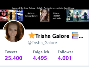 Über 4000 Follower/Over 4000 follower