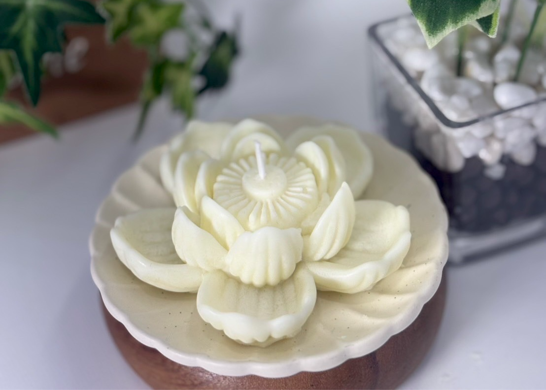 春燈花― 開きはじめた蓮の灯り ―