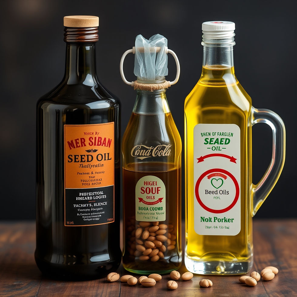 High processed seed oils