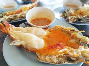 Great beachfront restaurants in Rayong in and around Mae Ram Phueng