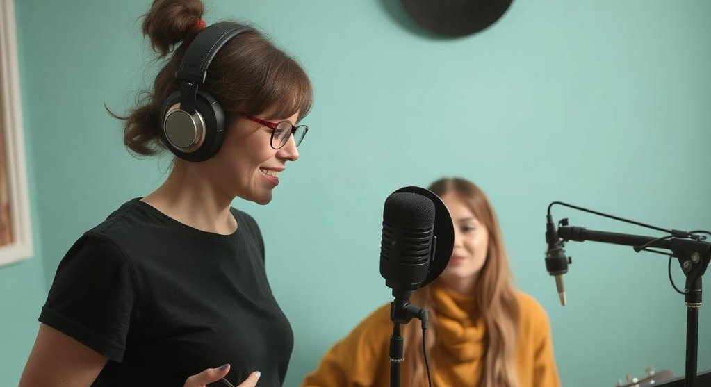 Mujeres colaborando en la música