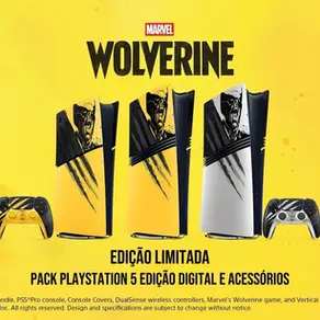 Marvel’s Wolverine | Novo PS5 e DualSense ganham edição temática baseada no aguardado game