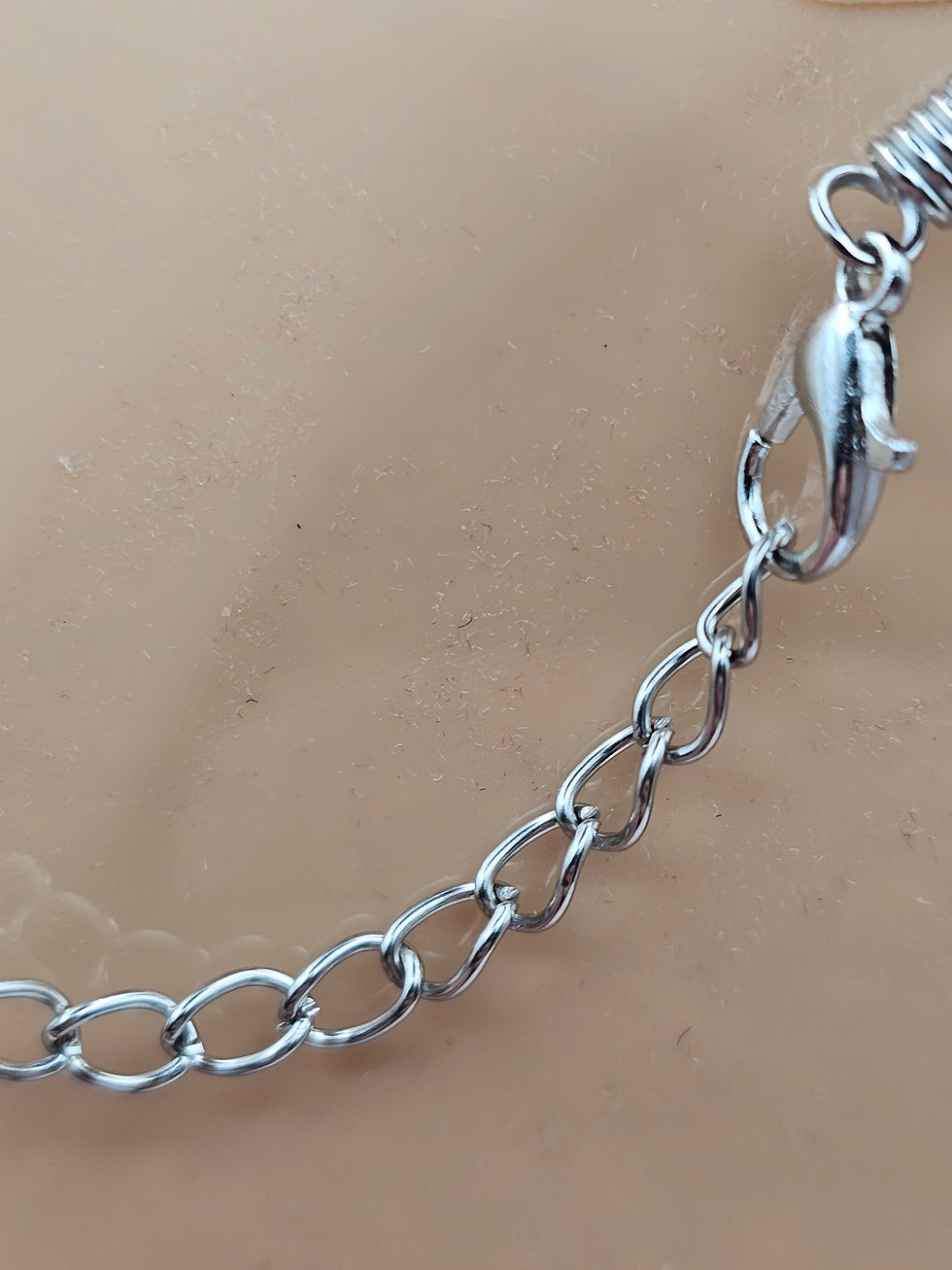Thumbnail: Amethyst Silver Plated Wire Wrapped Necklace on Faux Black Leather Cord 
