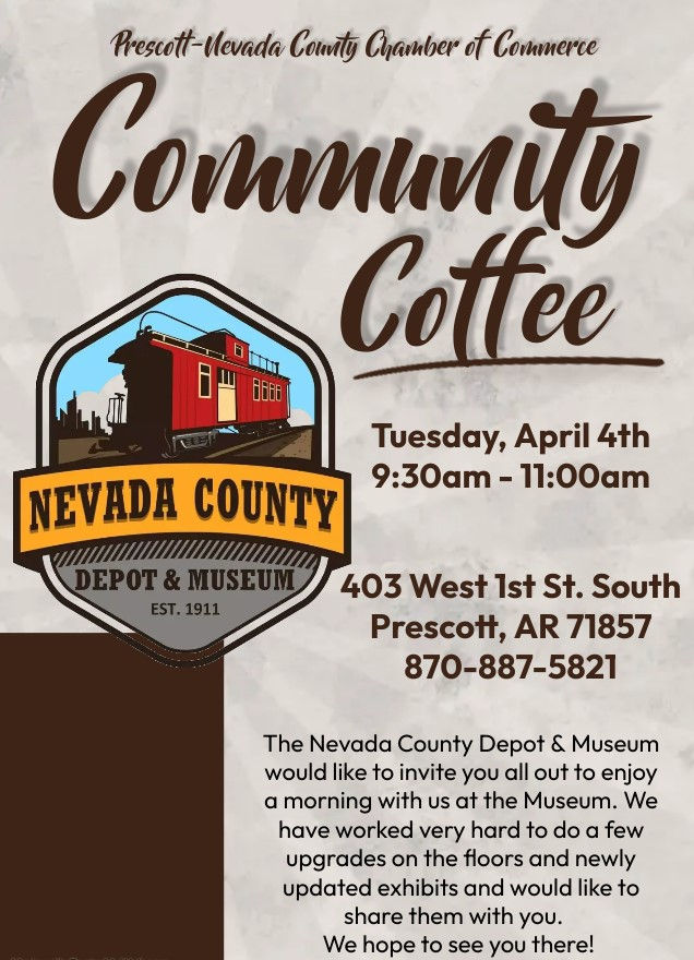 Nevada County Depot & Museum Community Coffee