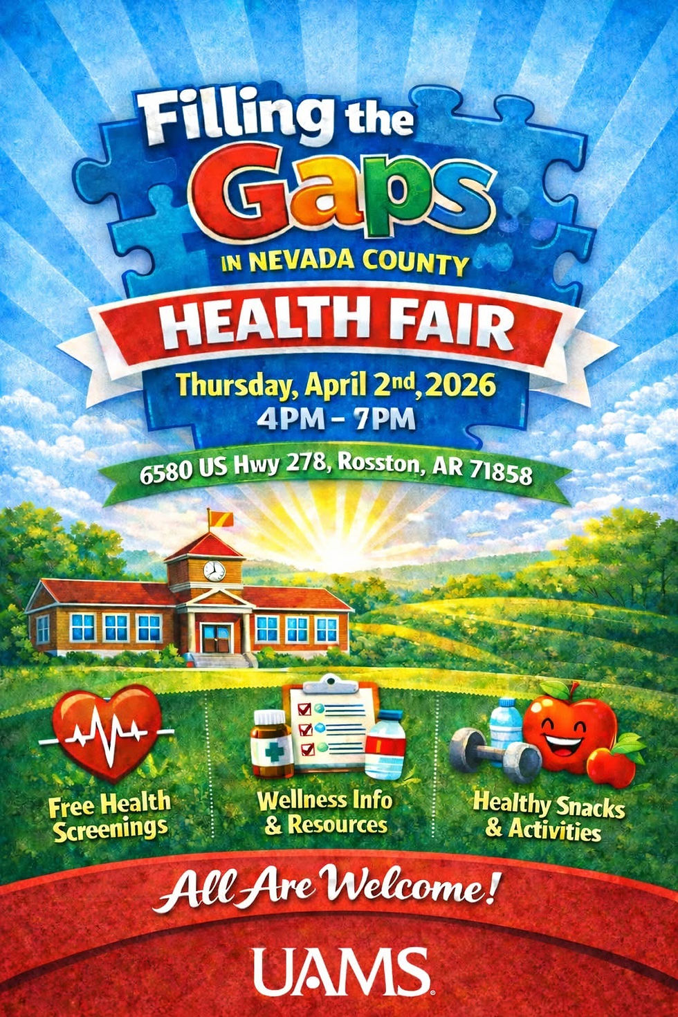 Filling the Gaps in Nevada County UAMS Health Fair