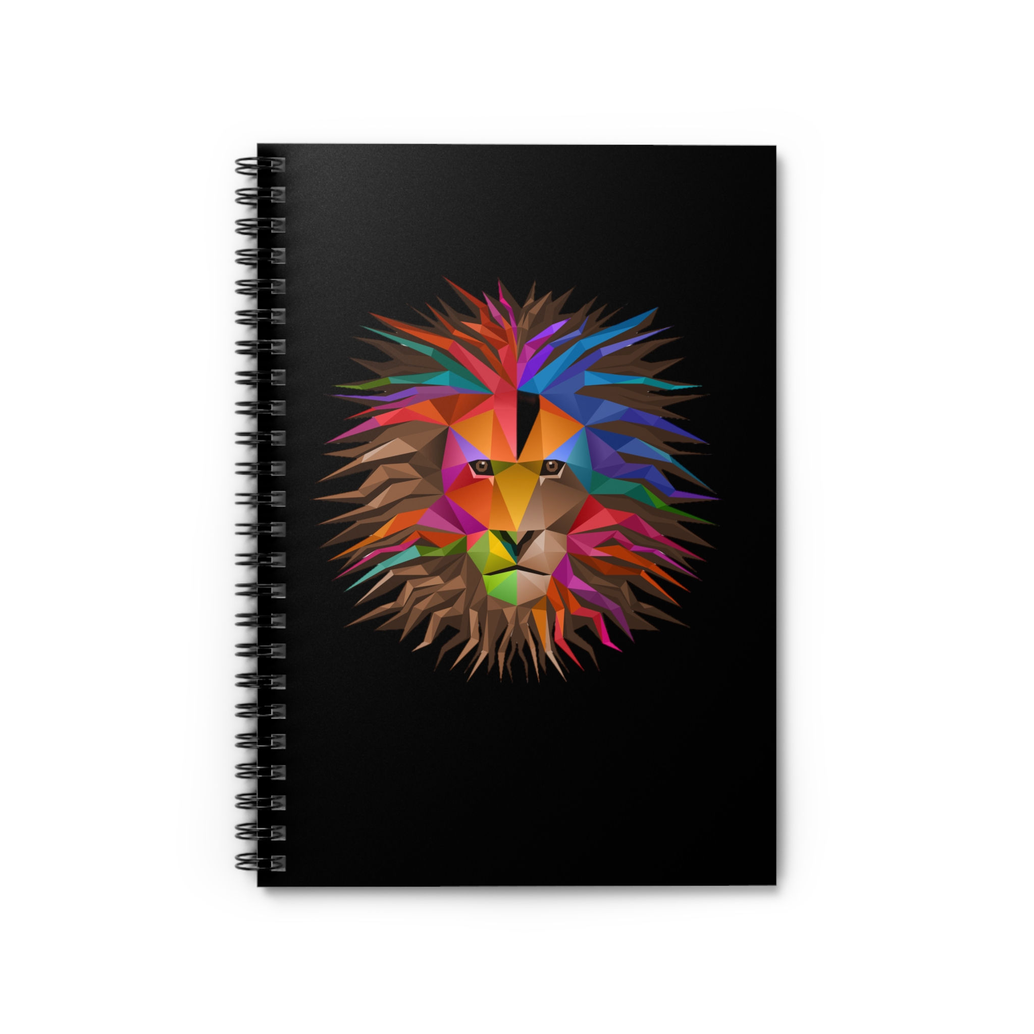 Lion Spiral Notebook - Ruled Line