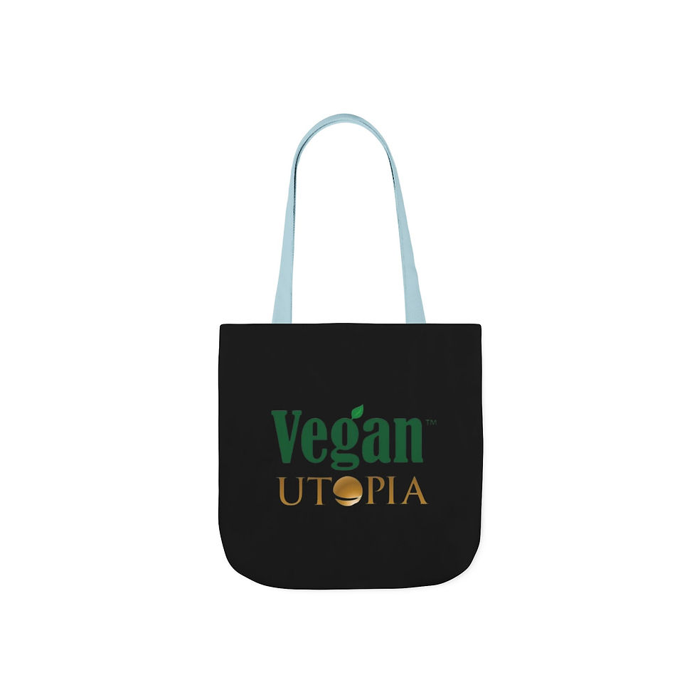 Thumbnail: Canvas Tote Bag, 5-Color Straps