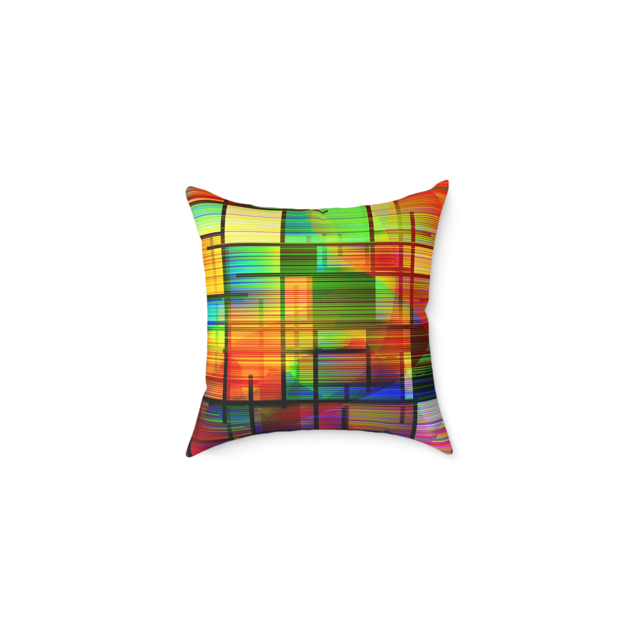 Laura J Square Poly Canvas Pillow