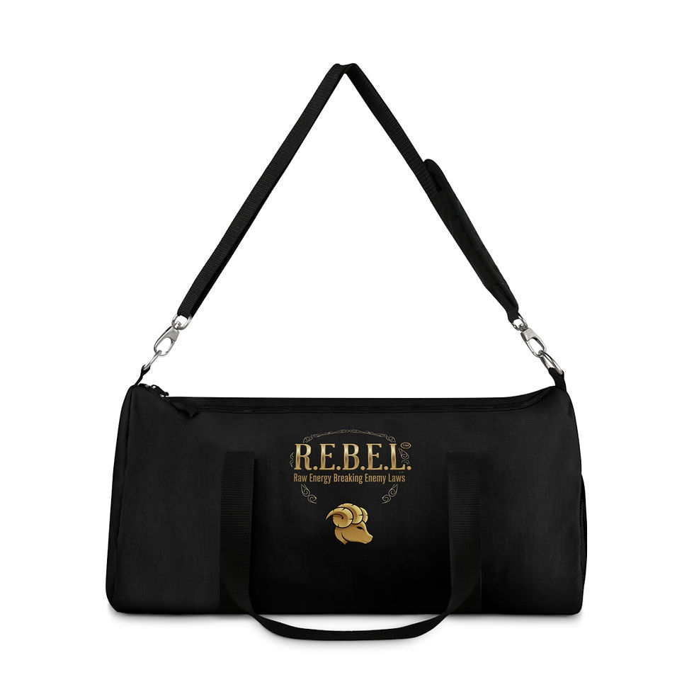Thumbnail: Aries Zodiac Duffel Bag