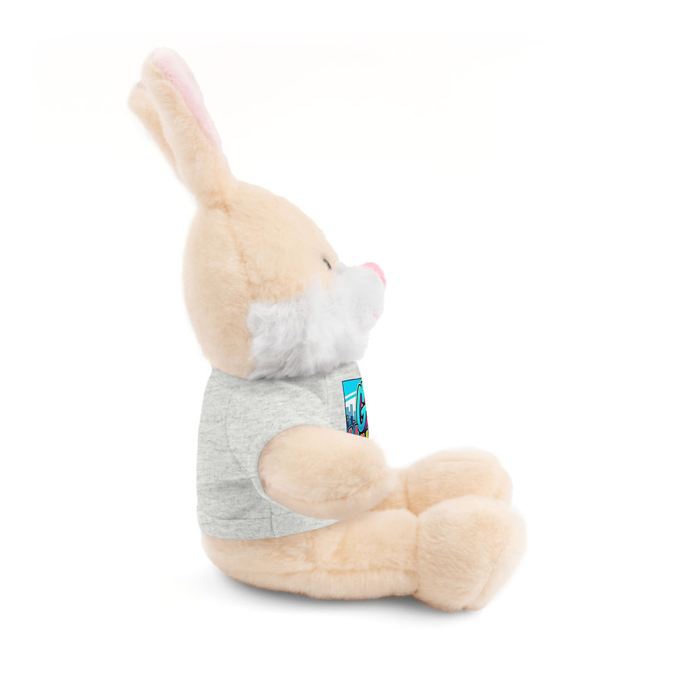 Thumbnail: Retro "Go Hamm" Bear — Plush Teddy with Graphic Tee