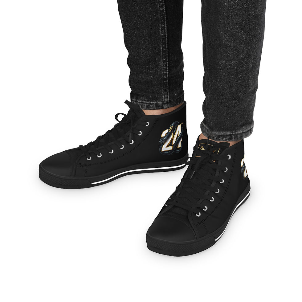 Thumbnail: Go Hamm Limited-Edition High-Top Black with Gold Accent