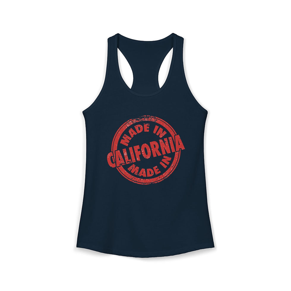 Thumbnail: Women's Made In California Ideal Racerback Tank