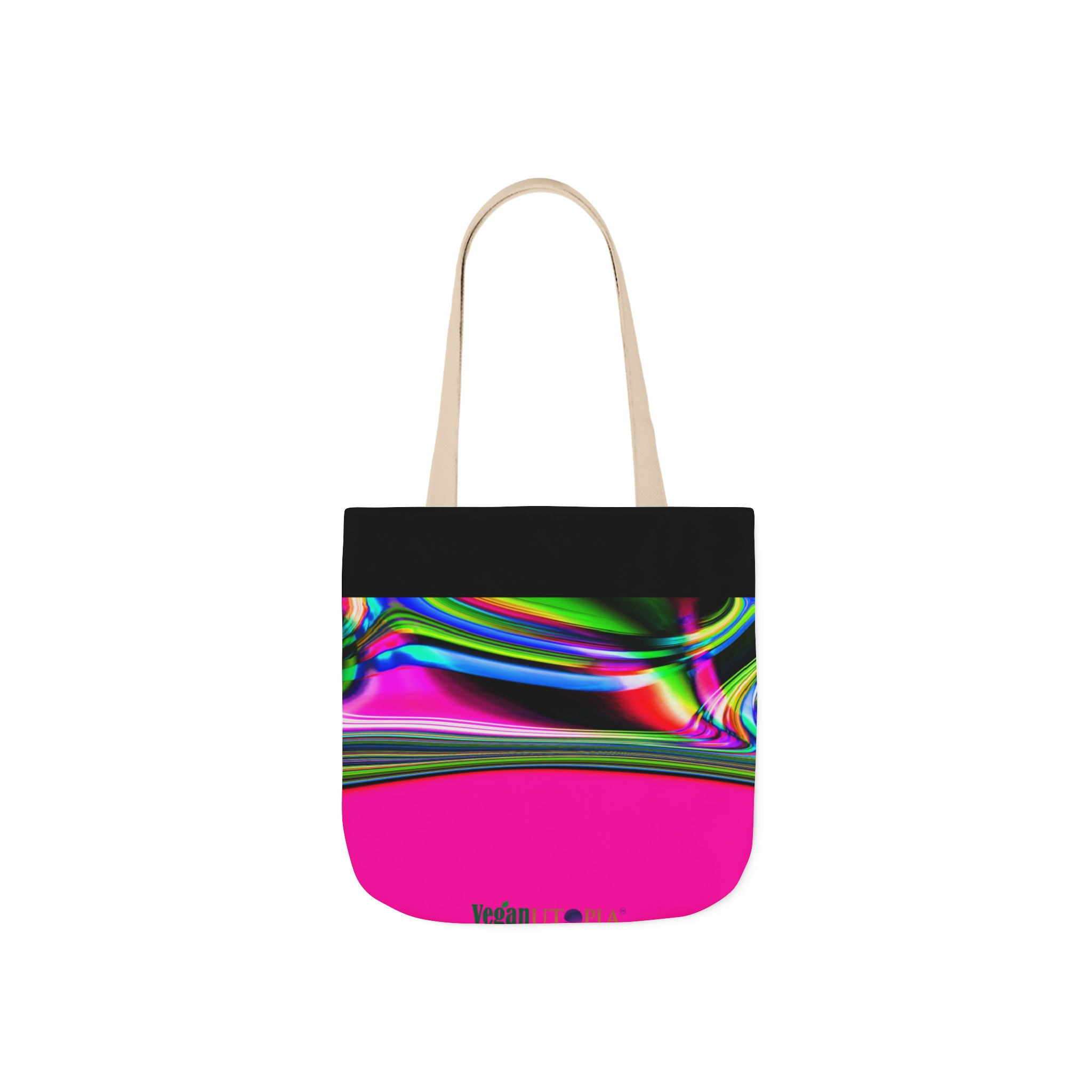 Canvas Tote Bag, 5-Color Straps *(Matching Scarf & Skirt)*