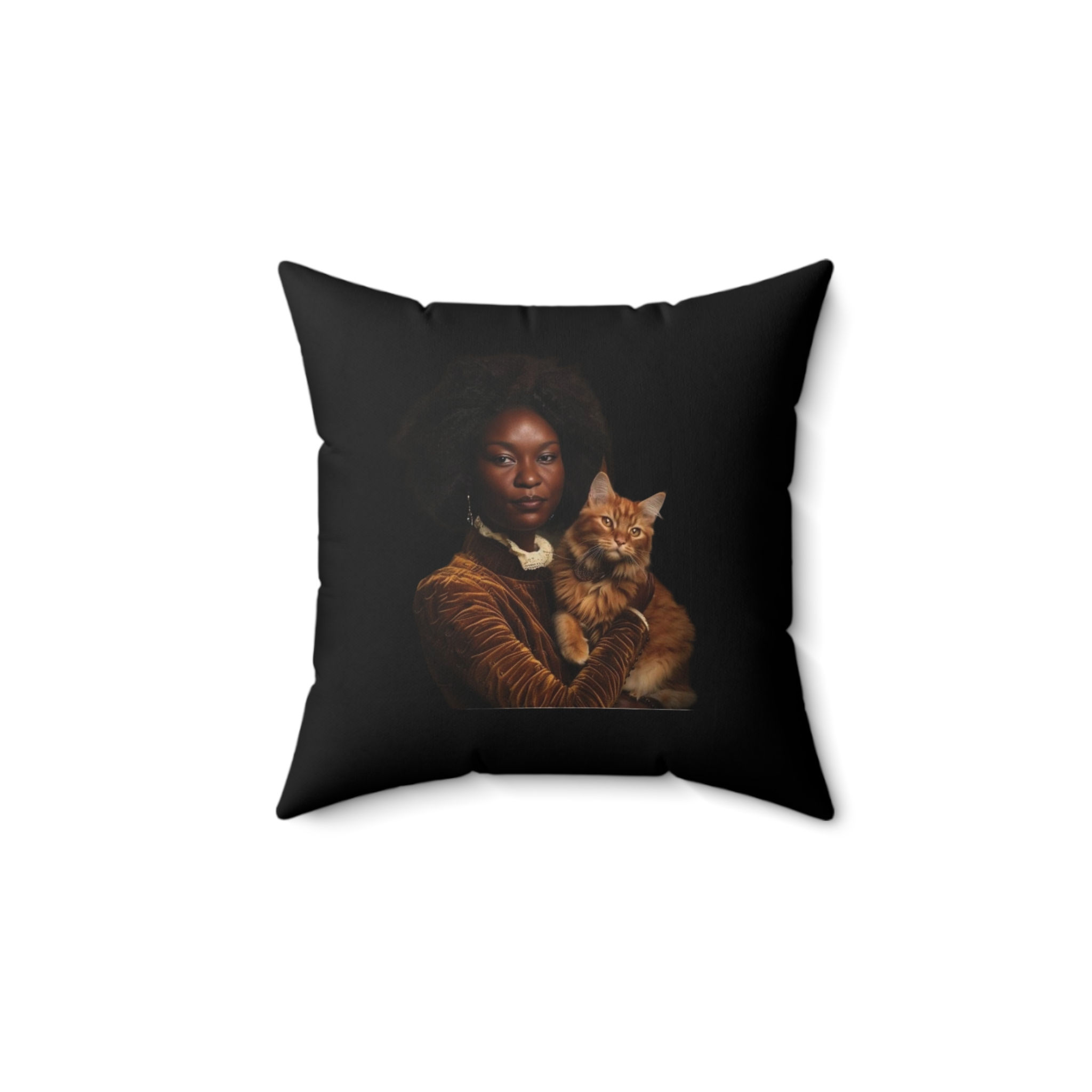 Royal Spun Polyester Square Pillow 7pc “Set”