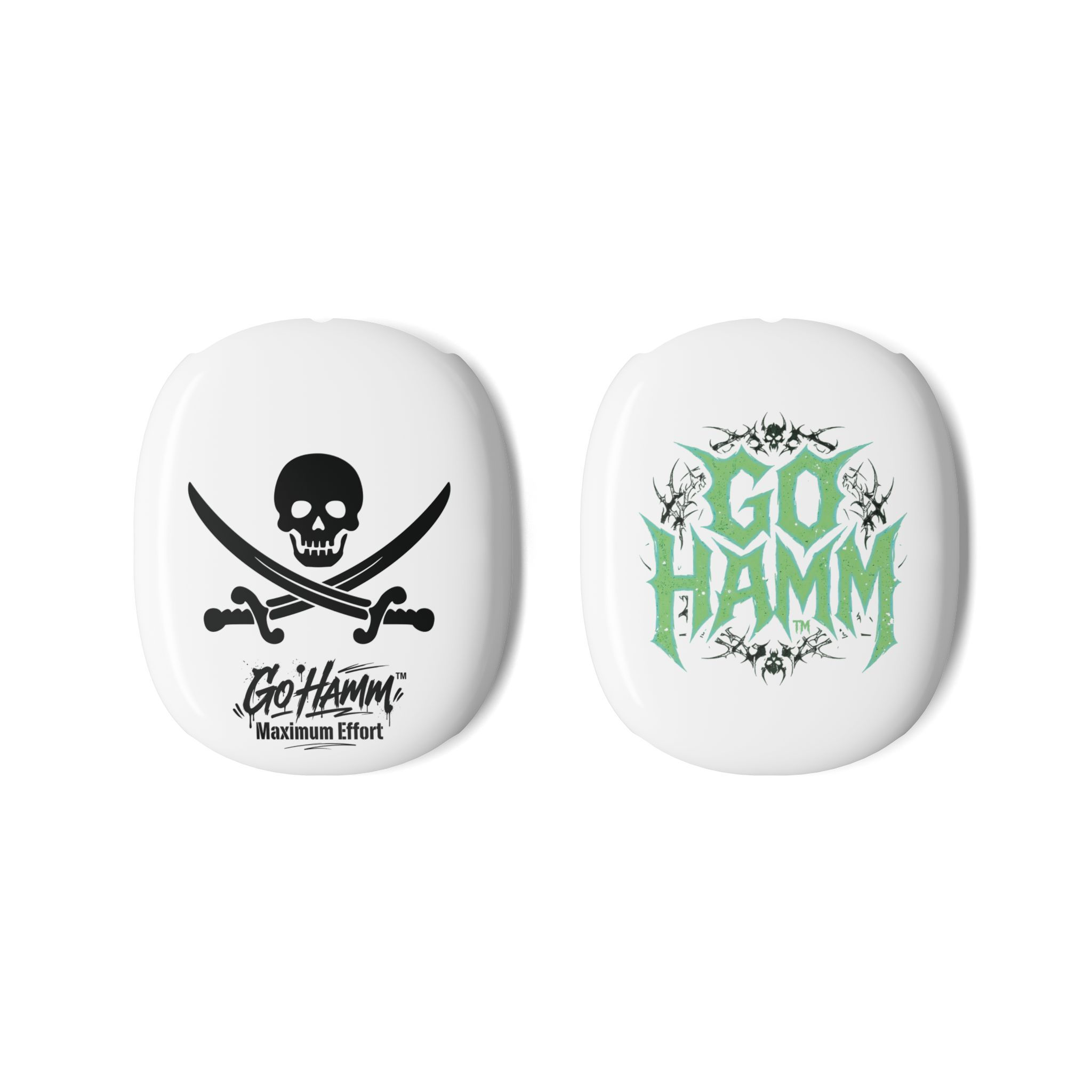 AirPods Max Shell Case — Pirate Skull & "Go Hamm Graphic Protective Covers