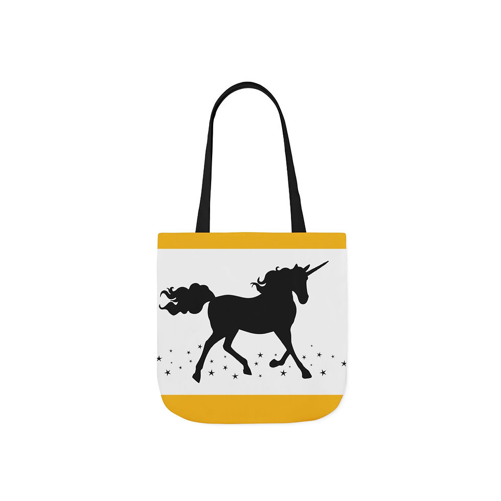 Thumbnail: Canvas Tote Bag, 5-Color Straps